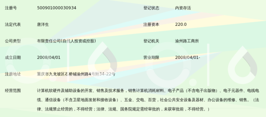 重庆华灿科技